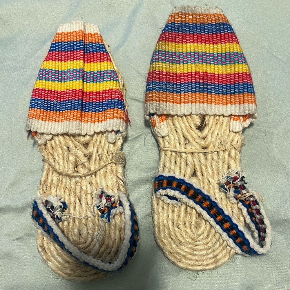 Indigenous sandals / Alpargatas Colombianas
